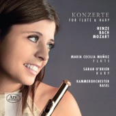 Maria Cecilia Munoz & Tiffany Butt - Concerto for Flute and Harp in C Major, K. 299: II. Andantino
