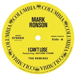 Mark Ronson - I Can't Lose (feat. Keyone Starr)