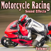Several Super Bikes Pass by Fast from Left to Right on Straight Away Take 1 - The Hollywood Edge Sound Effects Library