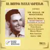 Il mito dell'opera: Un ballo in Maschera (Live Recordings 1946) album lyrics, reviews, download