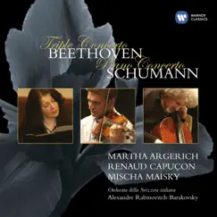 Beethoven: Triple Concerto & Schumann: Piano Concerto by Mischa Maisky & Renaud Capuçon album reviews, ratings, credits