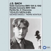 Bach: Violin Concertos - Chaconne artwork