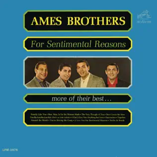 descargar álbum The Ames Brothers - For Sentimental Reasons