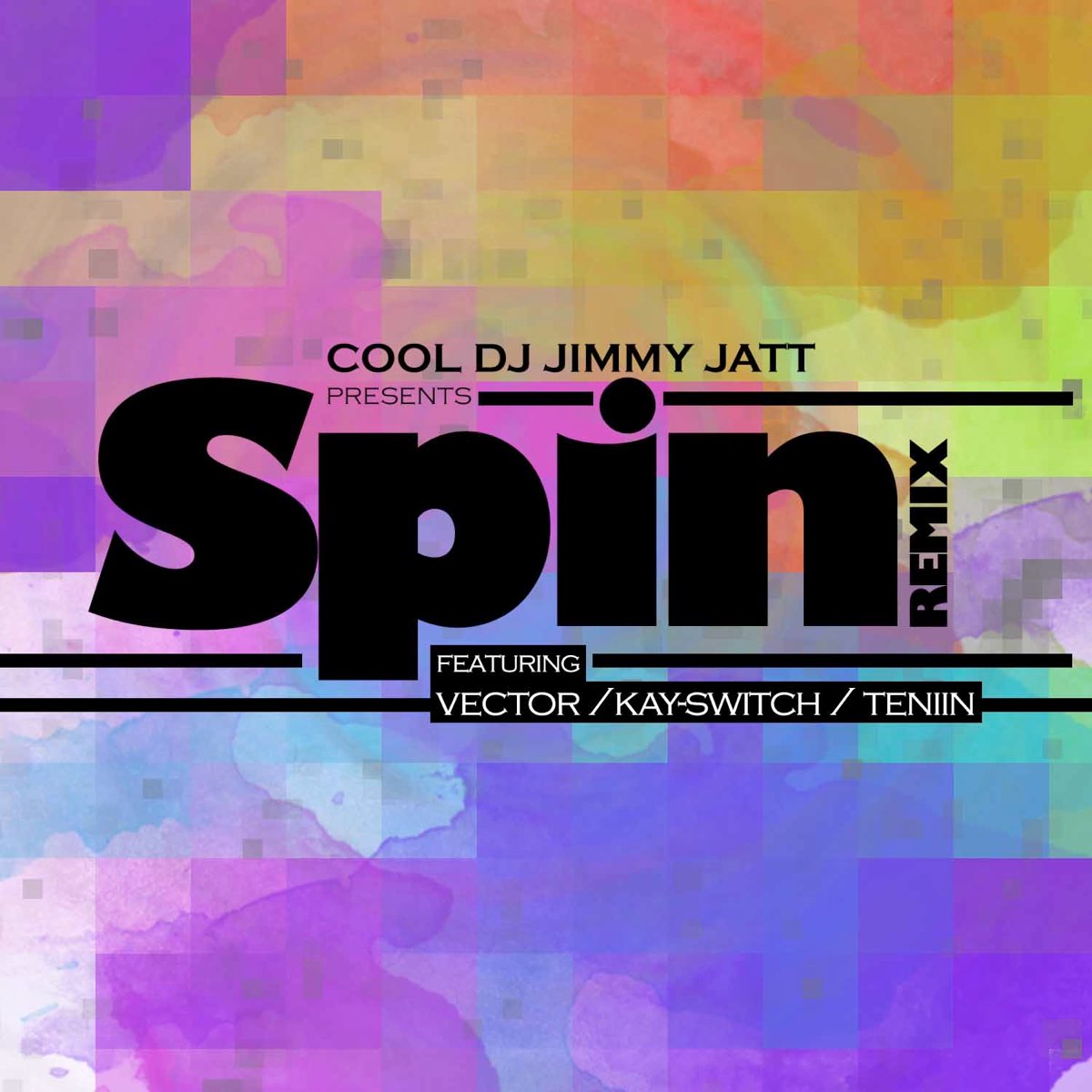 DJ cool. Spin Music.