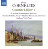 Cornelius: Complete Lieder, Vol. 1 album lyrics, reviews, download