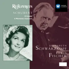 Schubert: 12 Lieder & 6 Moments musicaux by Edwin Fischer & Elisabeth Schwarzkopf album reviews, ratings, credits