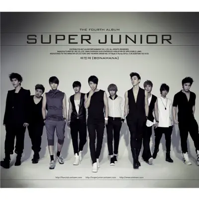 The 4th Album -Bonamana (Repackaged) - Super Junior