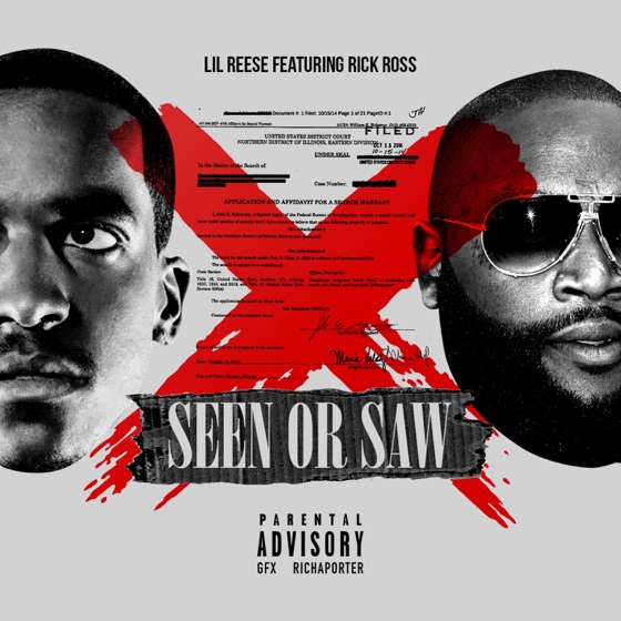 Cover artwork for Seen or Saw (feat. Rick Ross)