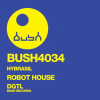 Hybrasil - Robot House - EP artwork