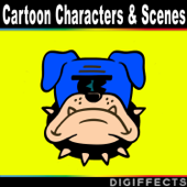 Cartoon Characters & Scenes - Digiffects Sound Effects Library