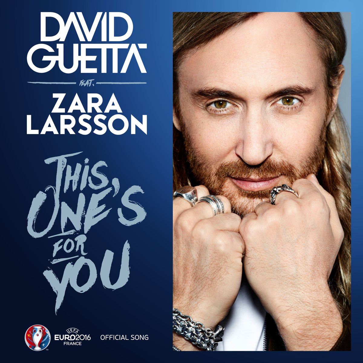 Yes this one. David Guetta 2023. David Guetta feat. Zara Larsson - this one's for you (Official Song UEFA Euro 2016). David Guetta Zara Larsson. David Guetta 2016.