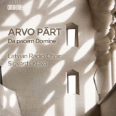Arvo Pärt: Da Pacem Domine artwork
