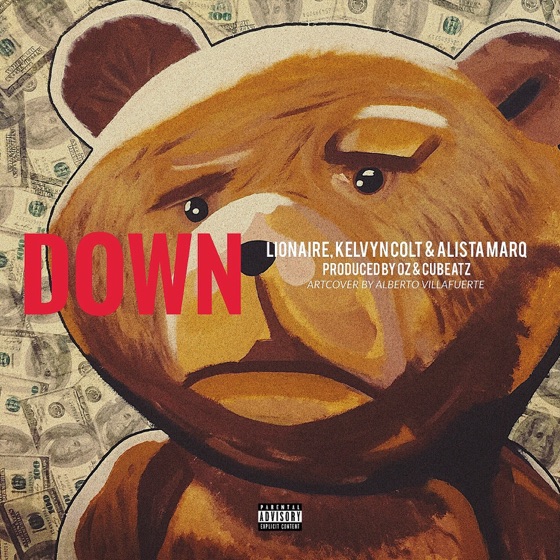 Cover artwork for Down (feat. Kelvyn Colt & Alista Marq)