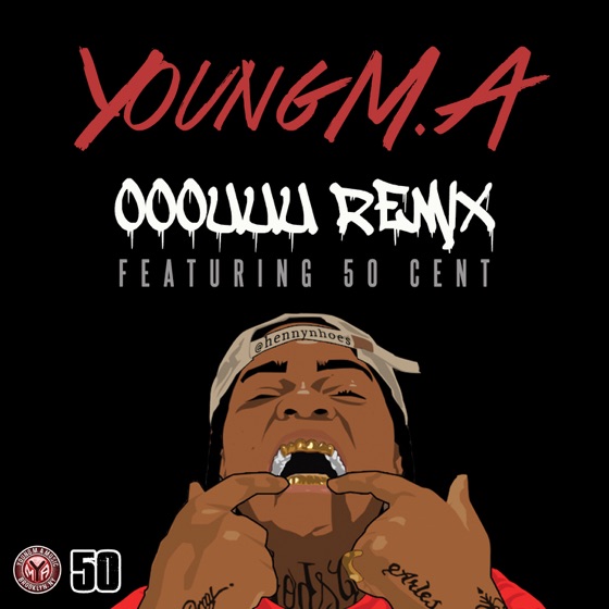 Cover artwork for Ooouuu Remix (feat. 50 Cent)