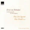Dohnányi: The Piano Quintets album lyrics, reviews, download