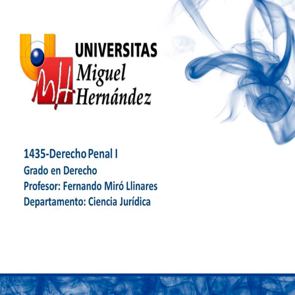 Derecho Penal I (umh1435) curso 2013 - 2014