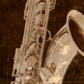 Blue Saxophone artwork
