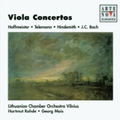 Hoffmeister/Telemann/Hindemith/J.C. Bach: Viola Concertos artwork