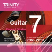 Trinity College London Guitar Grade 7 2016-2019 artwork