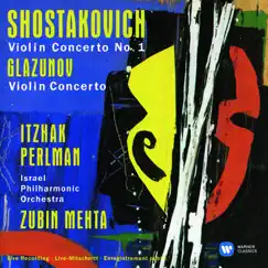 Shostakovich: Violin Concerto No. 1 - Glazunov: Violin Concerto by Itzhak Perlman album reviews, ratings, credits