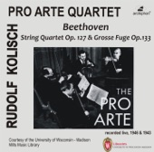 Beethoven: String Quartet No. 12, Op. 127 & Große Fuge, Op. 133 artwork