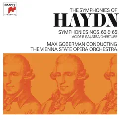 Haydn: Symphonies Nos. 60, 65 & Acide e Galatea Overture by Max Goberman & Orchestra of the Vienna State Opera album reviews, ratings, credits