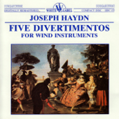 J. Haydn: Five Divertimentos for Wind Instruments - Péter Pongrácz, ベルタラン・ホック, András Medveczky, Dezső Mesterházy, Tibor Fülemile & András Nagy