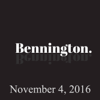 Bennington, November 4, 2016 - Ron Bennington