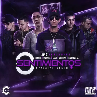 0 Sentimientos (Remix) [feat. Noriel, Darkiel, Lyan, Messiah & Baby Rasta] - Single - Jon Z