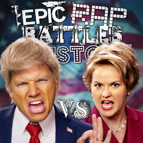 Cover artwork for Donald Trump vs Hillary Clinton