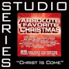 Christ Is Come (Studio Series Performance Tracks) - EP