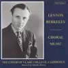 Stream & download Berkeley: Choral Music