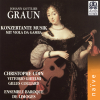 Gilles Colliard, Christophe Coin & Vittorio Ghielmi - Graun: Konzertante musik mit viola da gamba artwork