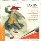 Tartini: Five Sonatas for Violin and Basso Continuo (L'arte di Fabio Biondi, Vol. 18) - Fabio Biondi, Maurizio Naddeo, Rinaldo Alessandrini & Pascal Montheillet