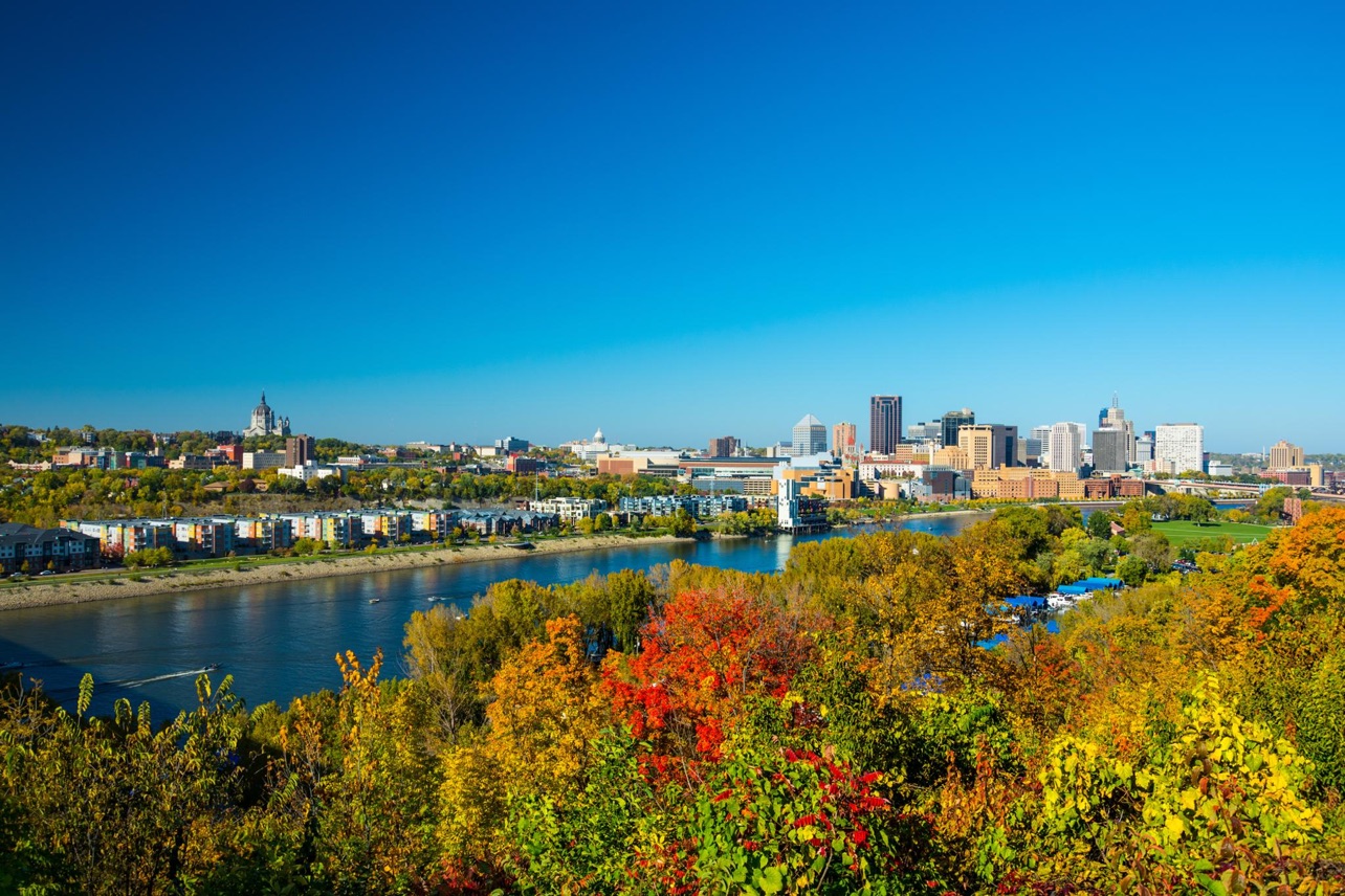 Saint Paul Minnesota Skyline and Coordinates  St paul minnesota,  Minneapolis skyline, Minneapolis st paul