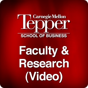 Faculty & Research at the Tepper School of Business (Video) cover
