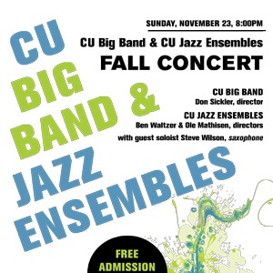 Jazz Ensembles and Jazz Big Band - November 23, 2008 - Audio cover