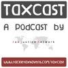 The Taxcast artwork