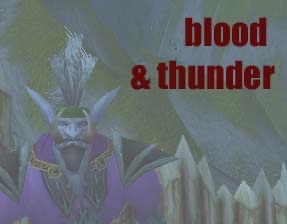 Blood & Thunder Artwork