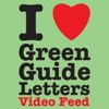 I Love Green Guide Letters VIDEO FEED! with Steele Saunders artwork
