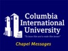 Columbia International University's Podcast artwork