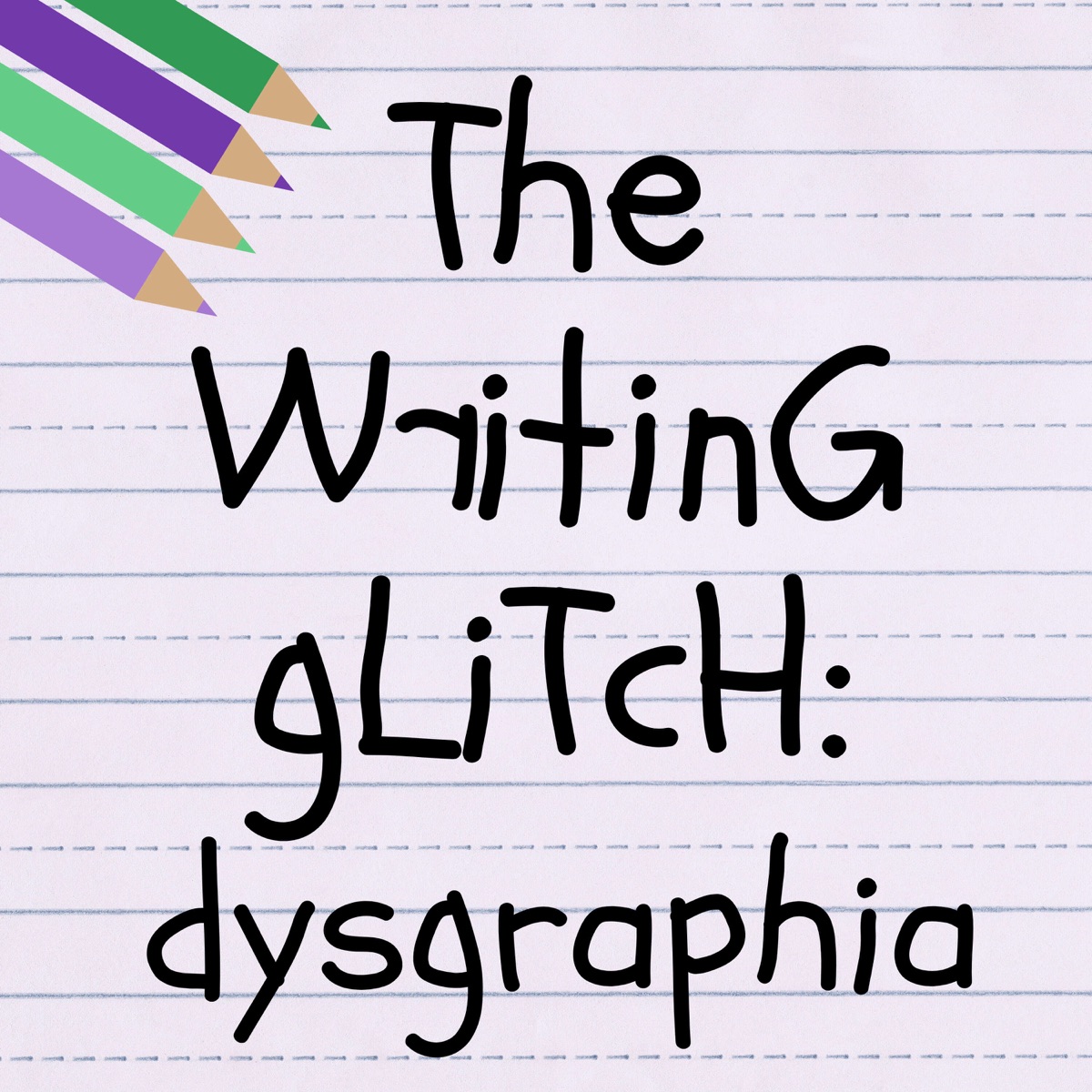 Adapted Handwriting Paper: Highlighted for Dysgraphia, Motor