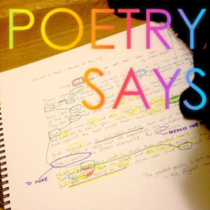 Poetry Says podcast