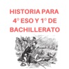 Historia contemporánea para 4ºESO y 1ºBACH artwork