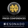 Press Conferences - Notre Dame Athletics artwork