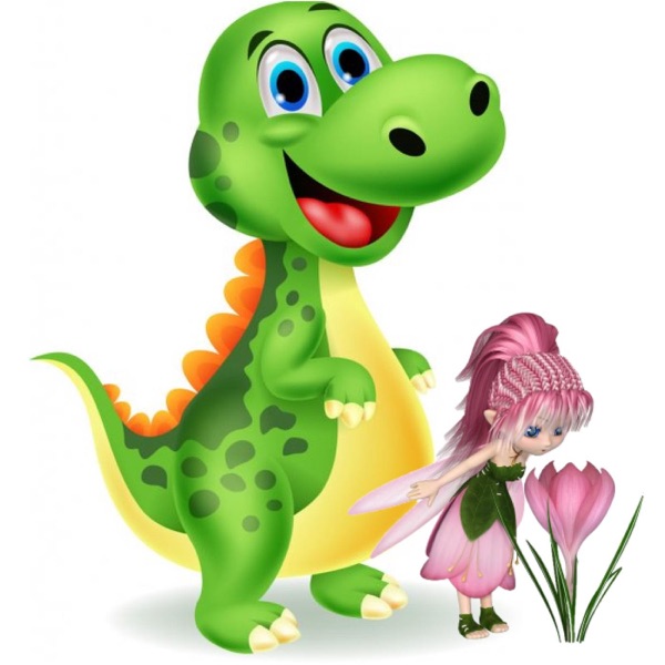 Kids Time with Penelope the Pixie and Dave the Dinosaur Artwork