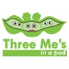 Three Me's in a Pod artwork