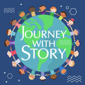 Journey with Story - A Storytelling Podcast for Kids - Kathleen Pelley. audio story podcaster, children's author