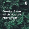 Geeta Saar with Ashok Narayan artwork