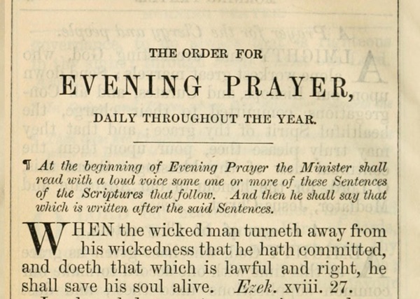 Daily Prayer (BCP 1662)